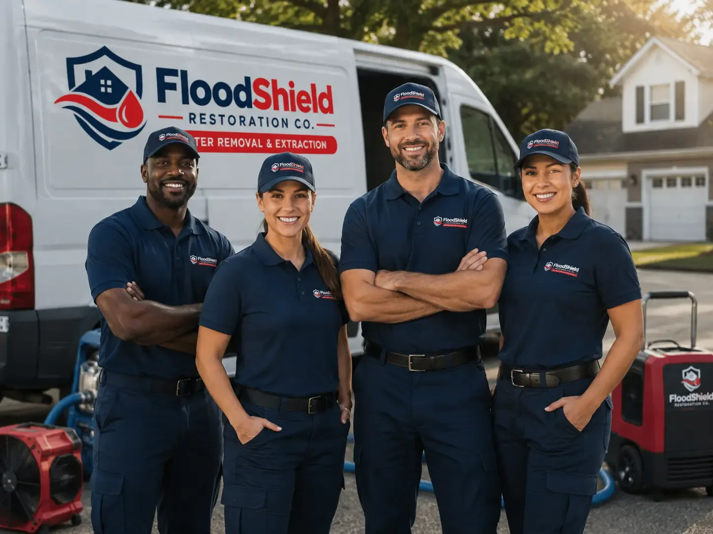 Flood Damage Restoration company in Downsville, LA
